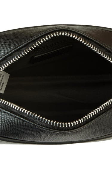  Network Erkek Siyah Suni Deri Kozmetik Çantası