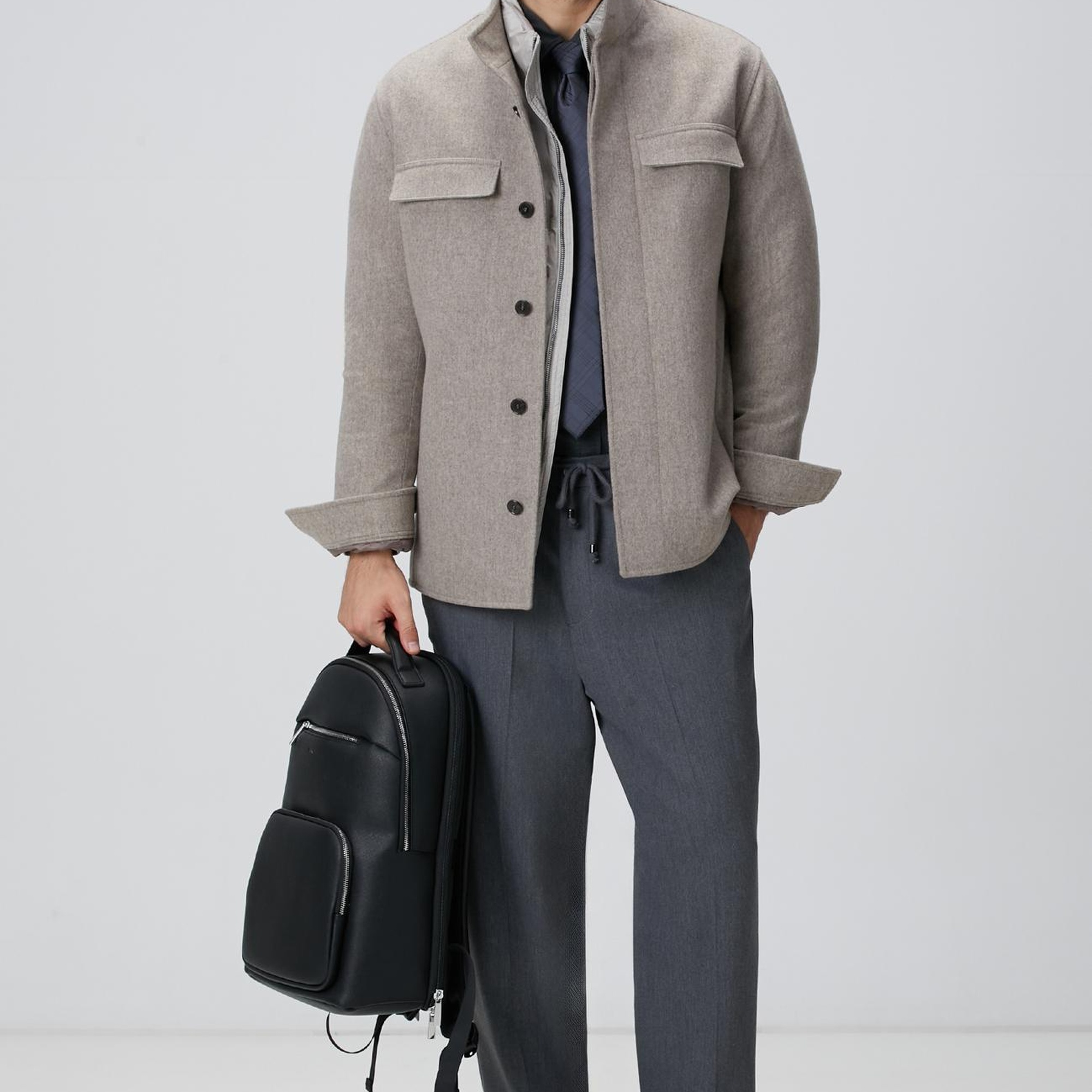 Network Erkek Siyah Sırt Çantası