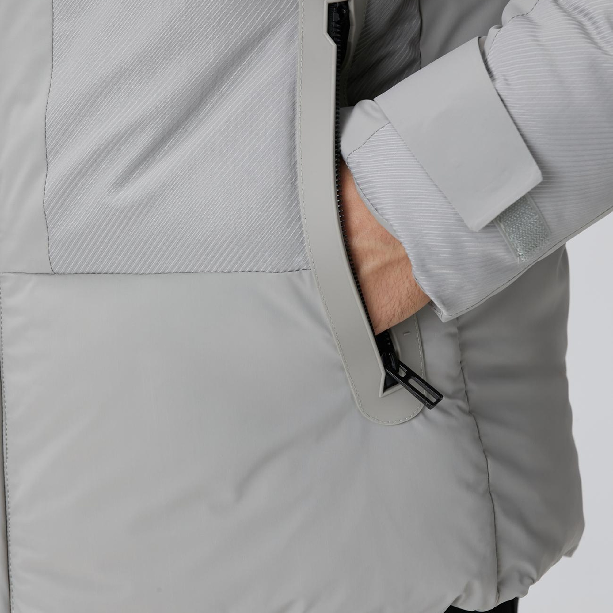 Network Erkek Taş N-Tech Dik Yaka Puffer Mont