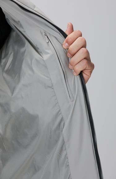  Network Erkek Taş N-Tech Dik Yaka Puffer Mont