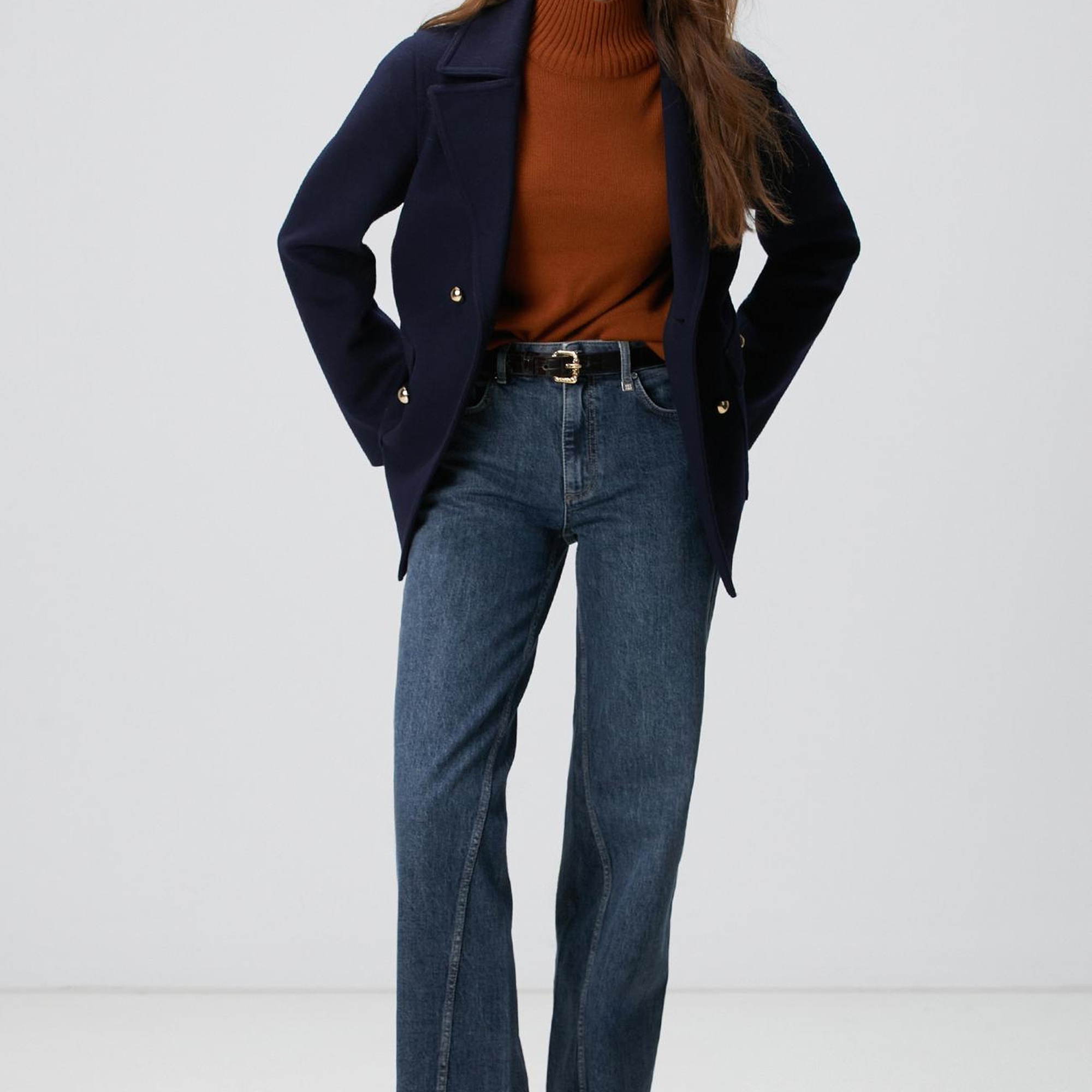 Network Kadın Camel Yün Karışımlı Triko Kazak