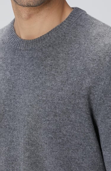  Network Erkek Limited Gri Melanj Kaşmir Triko