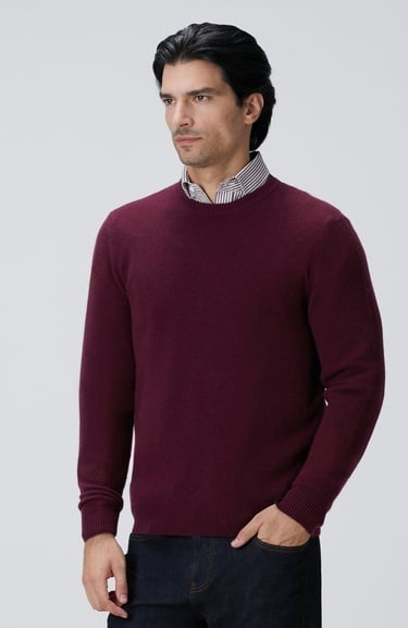  Network Erkek Limited Bordo Kaşmir Triko