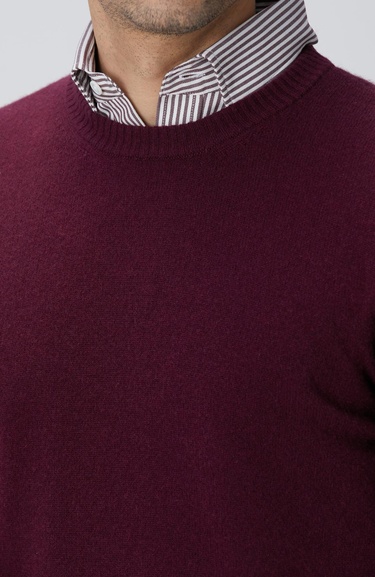  Network Erkek Limited Bordo Kaşmir Triko