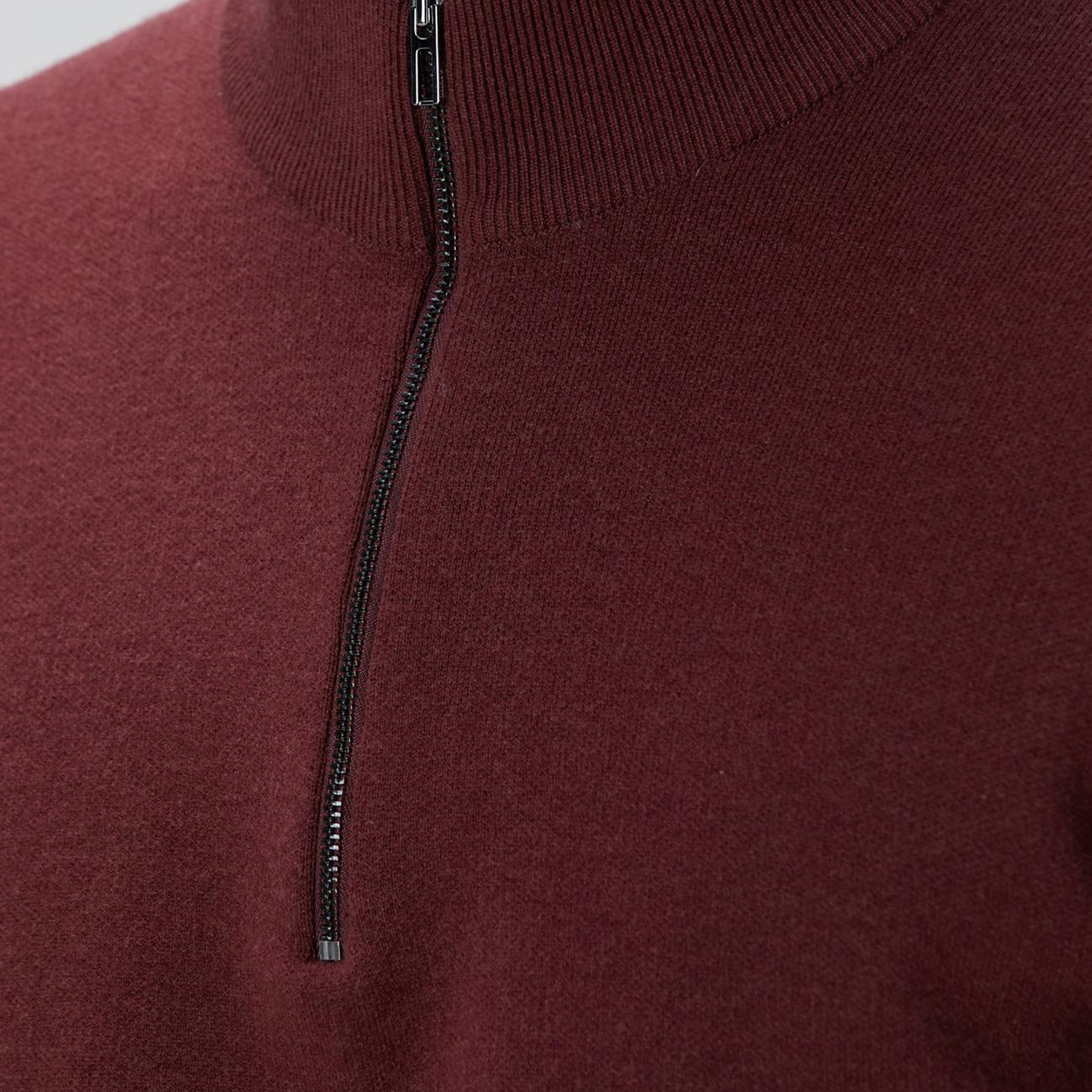 Network Erkek Bordo Triko Kazak