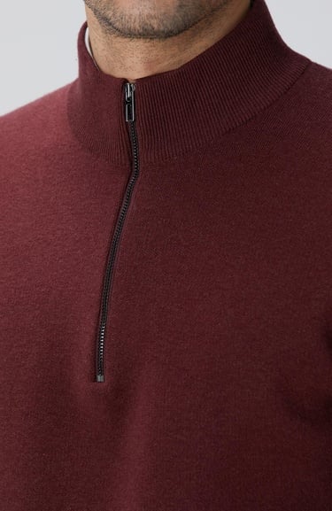  Network Erkek Bordo Triko Kazak