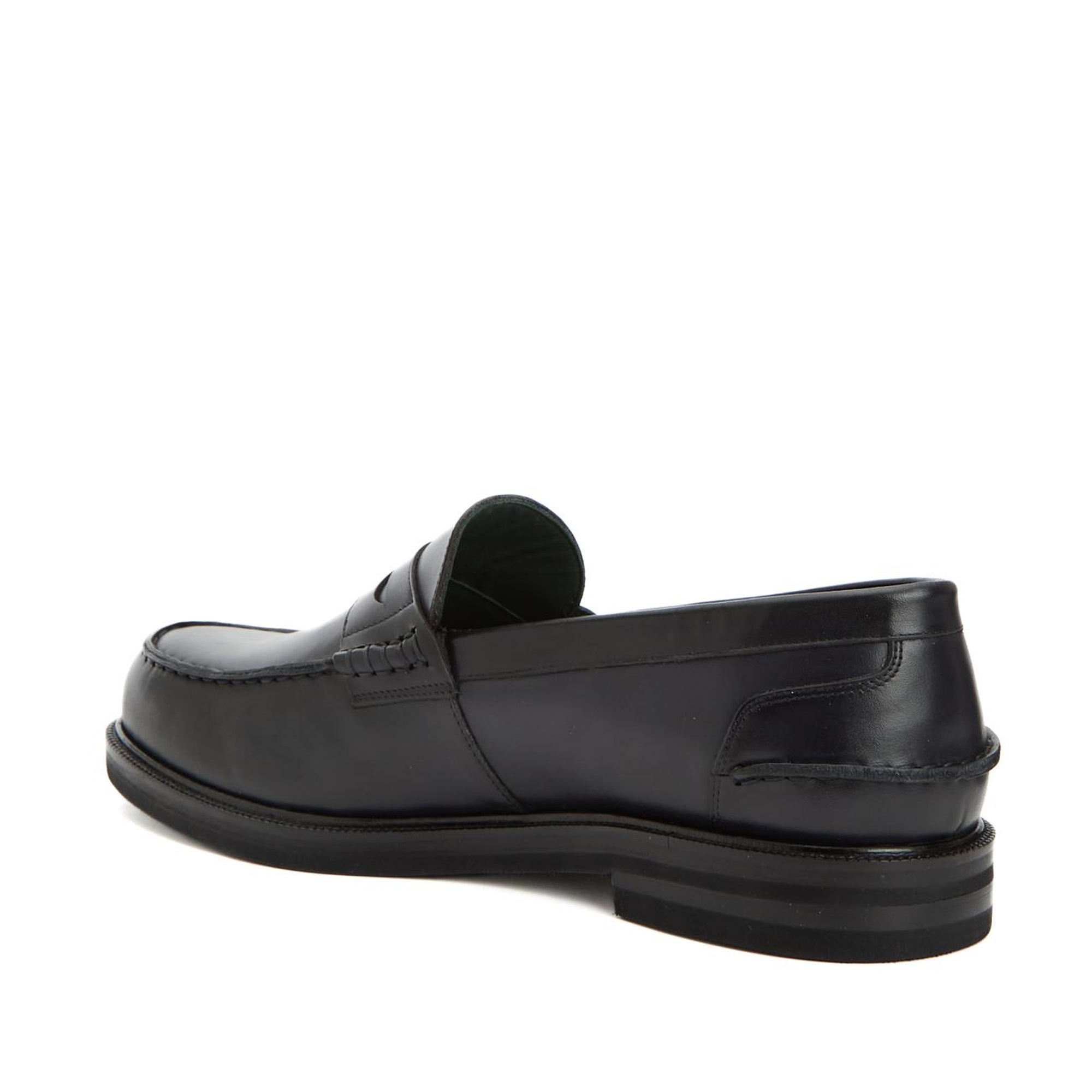 George Hogg Erkek Lacivert Deri Ayakkabı