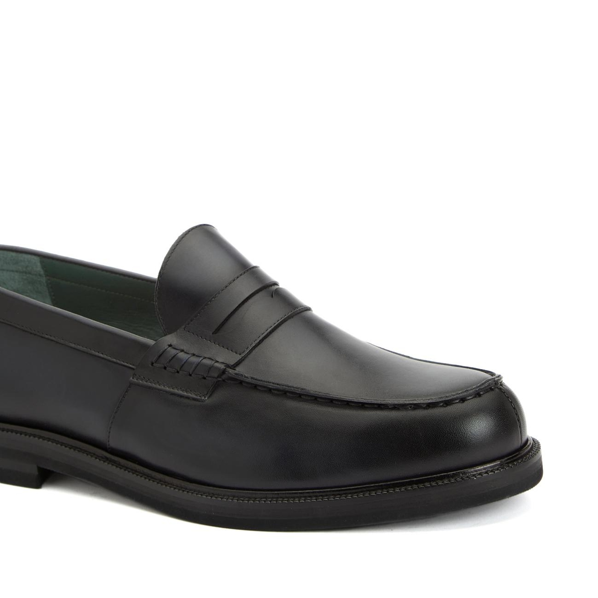 George Hogg Erkek Lacivert Deri Ayakkabı