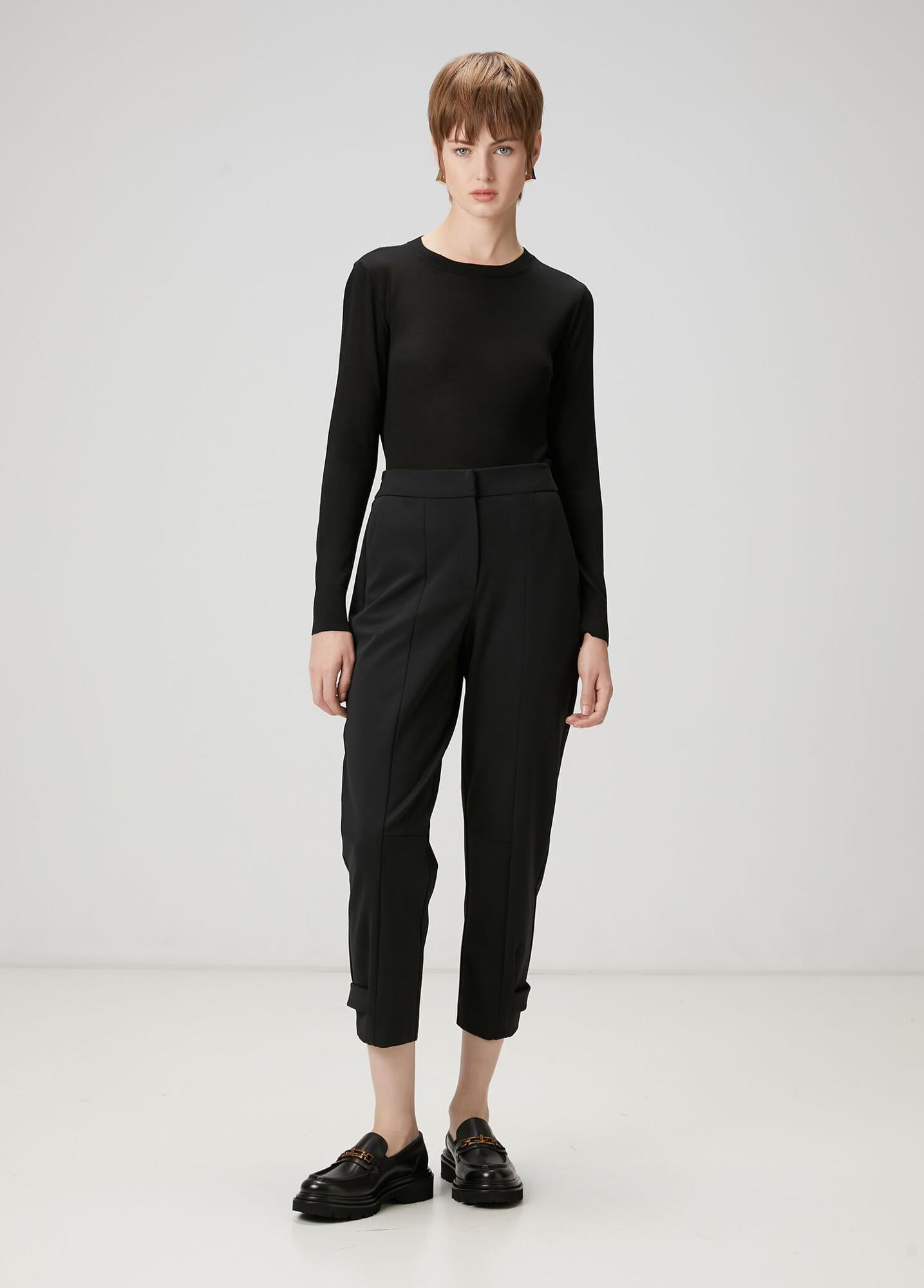  Beymen Club Kadın Siyah Scuba Jogger Pantolon