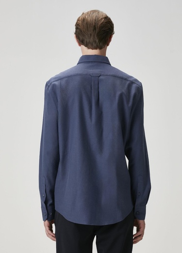  Beymen Club Erkek Comfort Fit Koyu Mavi Gömlek