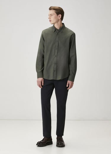  Beymen Club Erkek Comfort Fit Haki Gömlek
