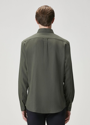  Beymen Club Erkek Comfort Fit Haki Gömlek