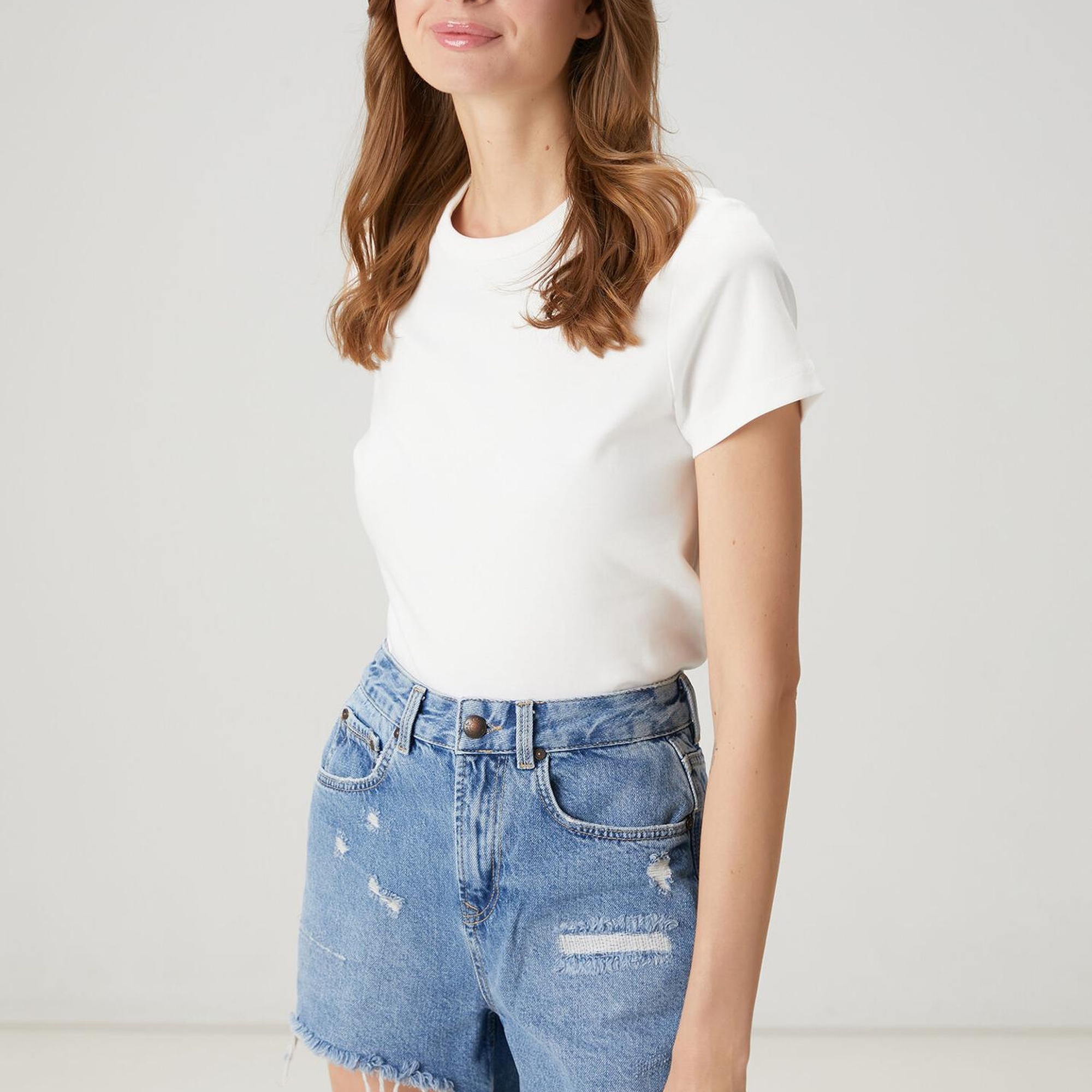 Beymen Club Kadın Kırık Beyaz T-shirt