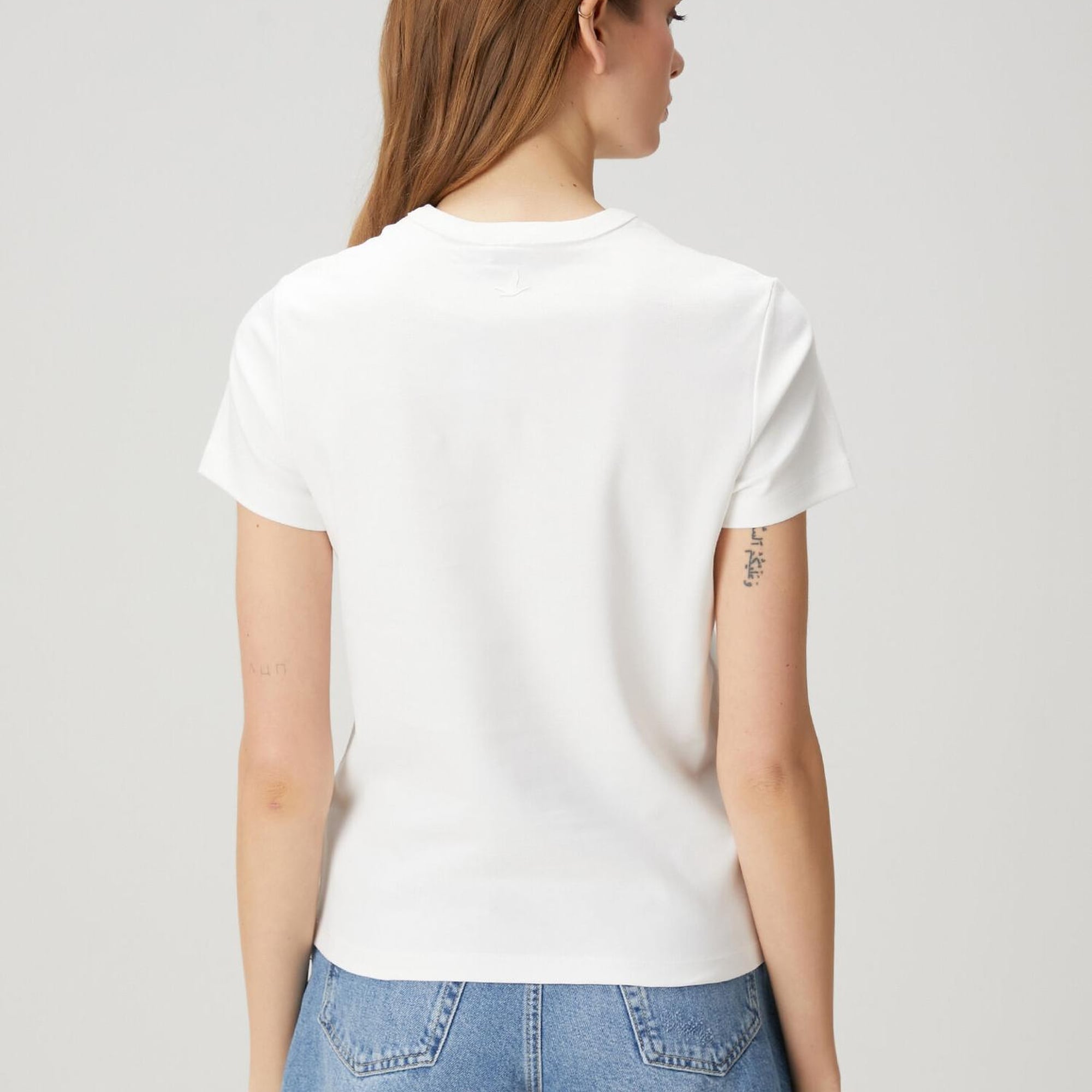 Beymen Club Kadın Kırık Beyaz T-shirt