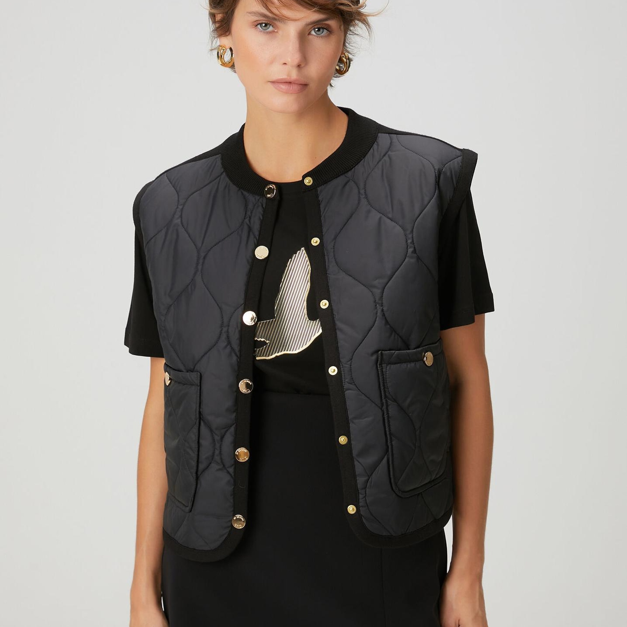 Beymen Club Kadın Siyah Bomber Yelek