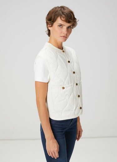  Beymen Club Kadın Ekru Bomber Yelek