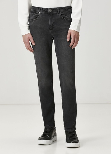  Beymen Club Erkek Slim Fit Antrasit Jean Pantolon