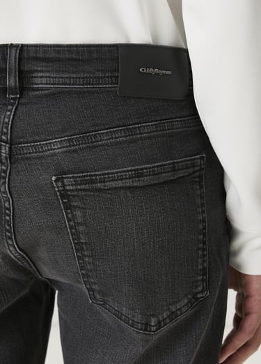  Beymen Club Erkek Slim Fit Antrasit Jean Pantolon