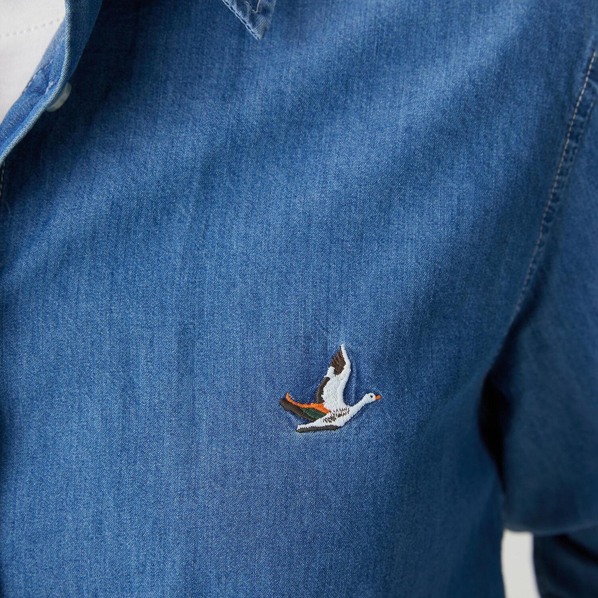 Beymen Club Kadın Mavi Basic Denim Gömlek