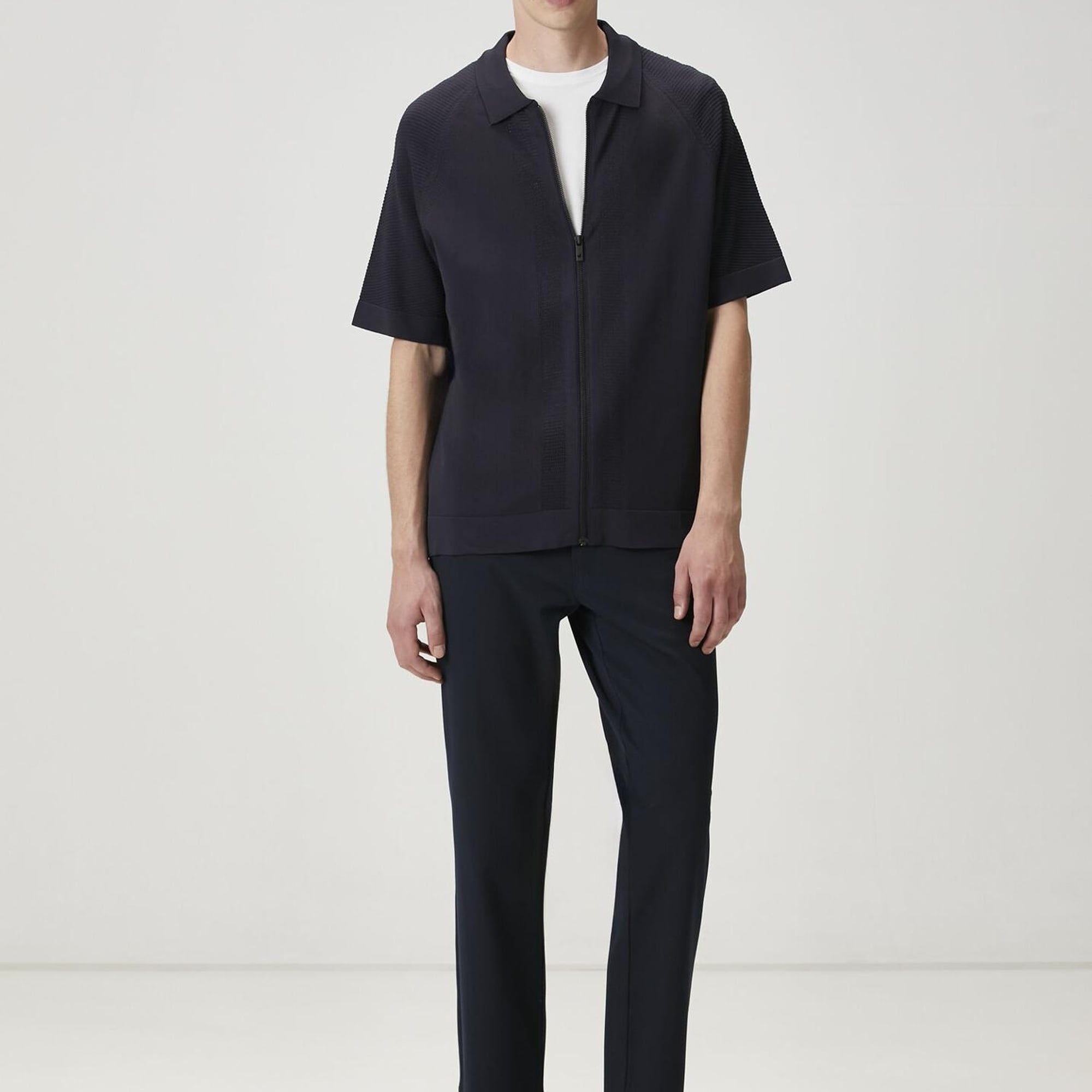 Beymen Club Erkek Koyu Lacivert Polo Yaka Triko Gömlek