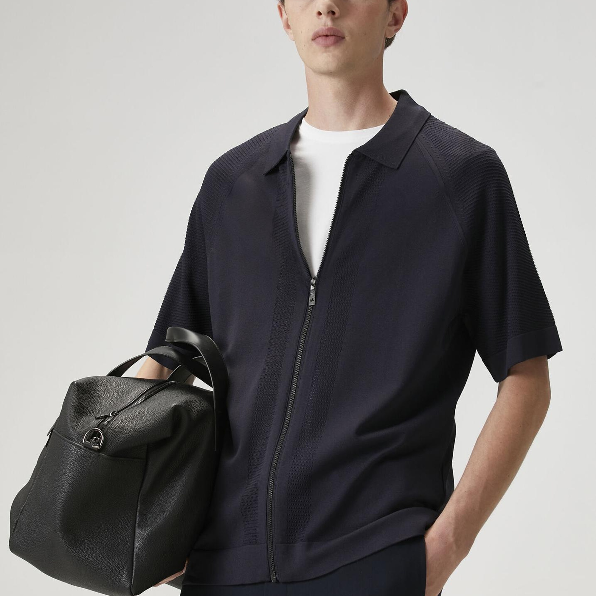 Beymen Club Erkek Koyu Lacivert Polo Yaka Triko Gömlek