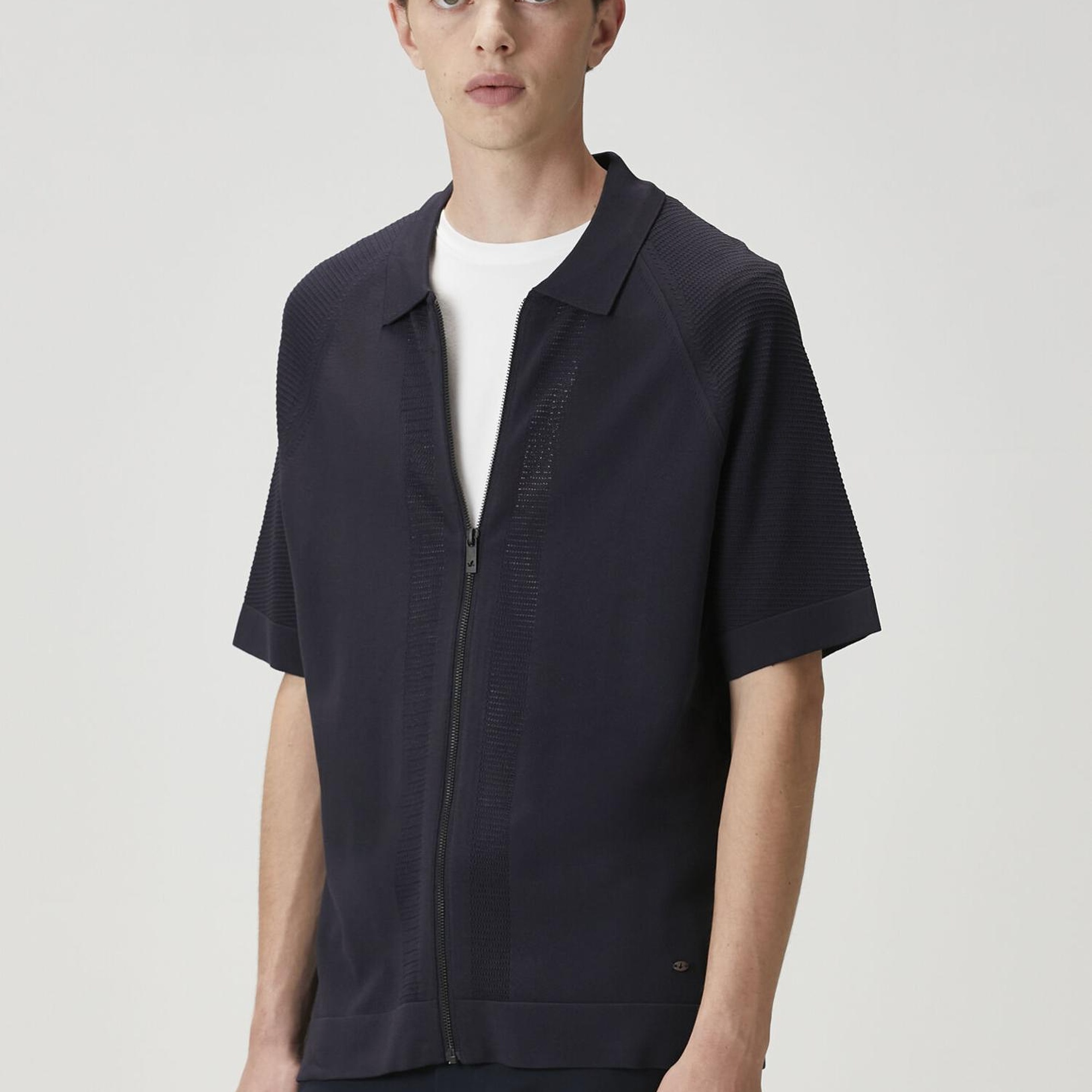 Beymen Club Erkek Koyu Lacivert Polo Yaka Triko Gömlek