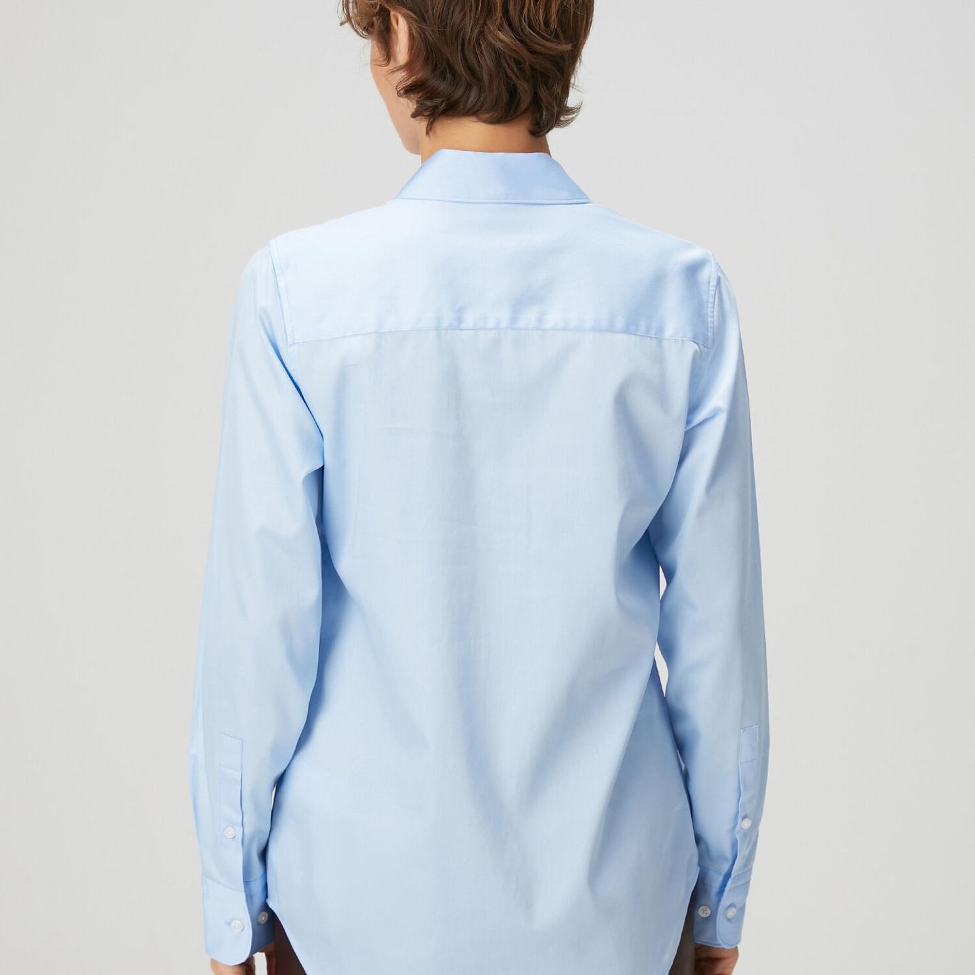 Beymen Club Kadın Mavi Basic Poplin Gömlek