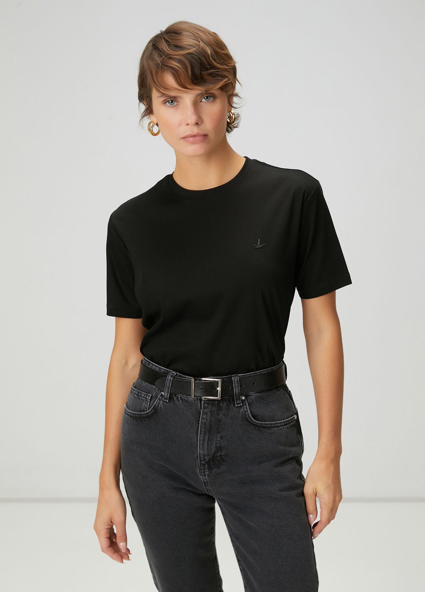  Beymen Club Kadın Siyah T-shirt