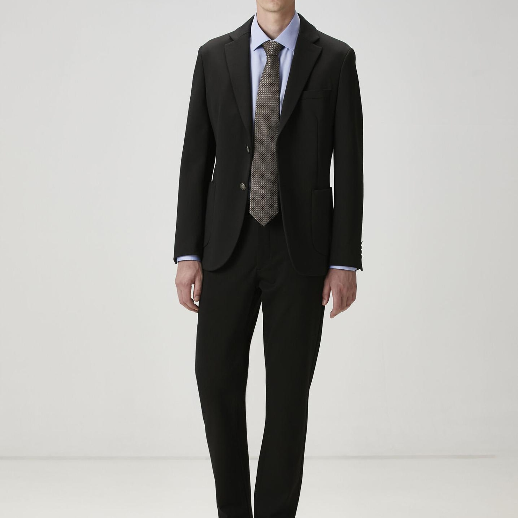 Beymen Club Erkek Comfort Fit Koyu Mavi Armürlü Non-iron Gömlek