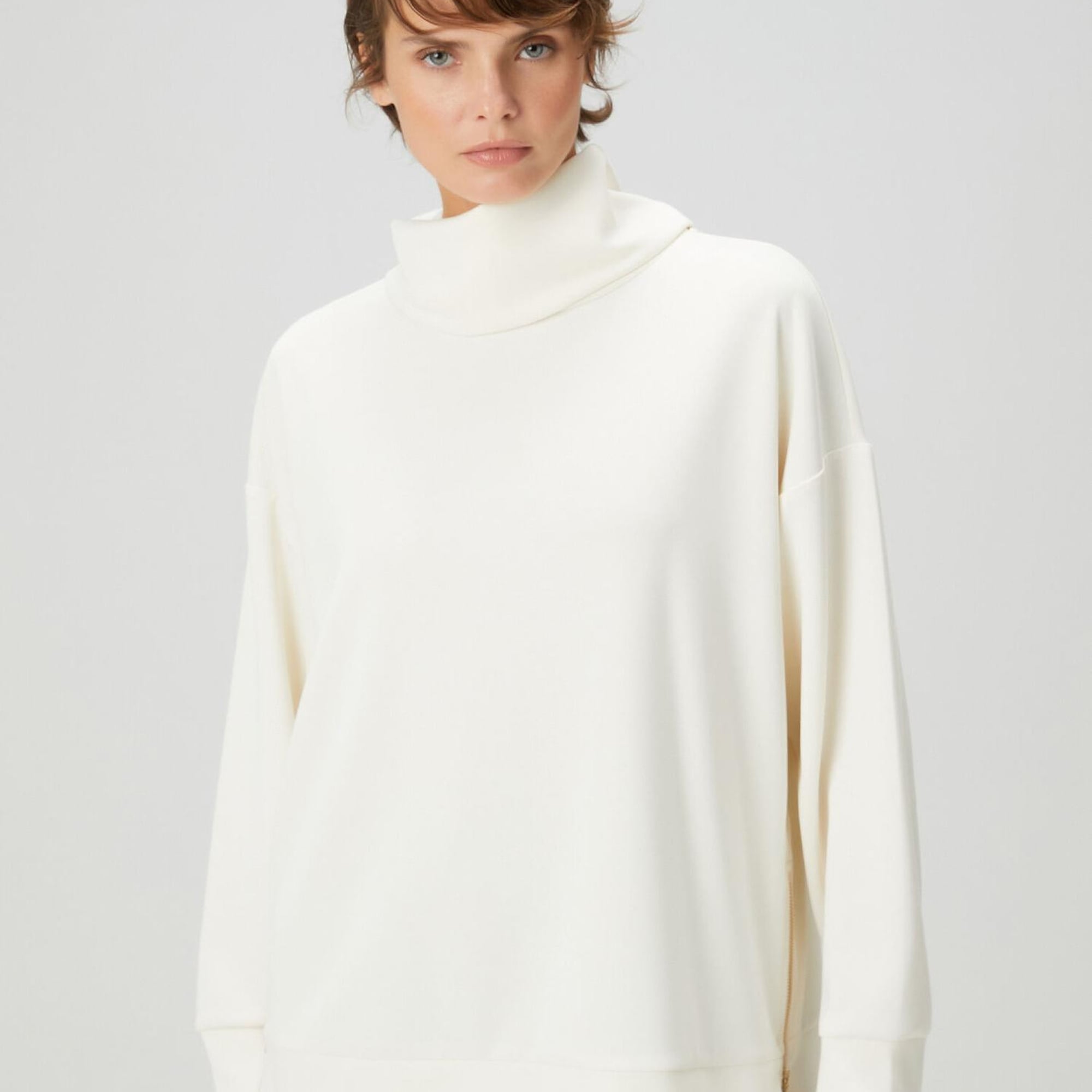 Beymen Club Kadın Ekru Dökümlü Sweatshirt