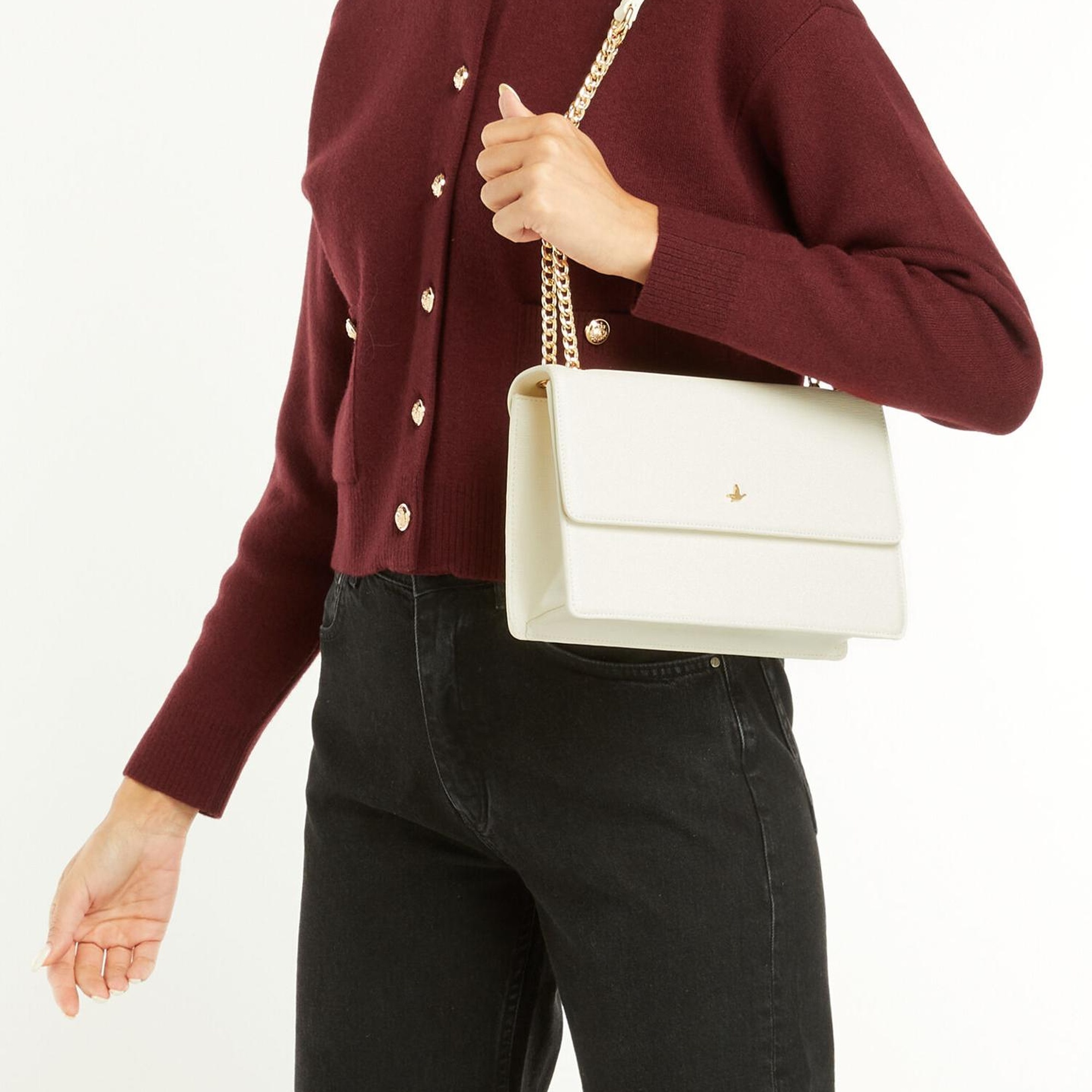 Beymen Club Kadın Ilaria Ekru Çapraz Çanta