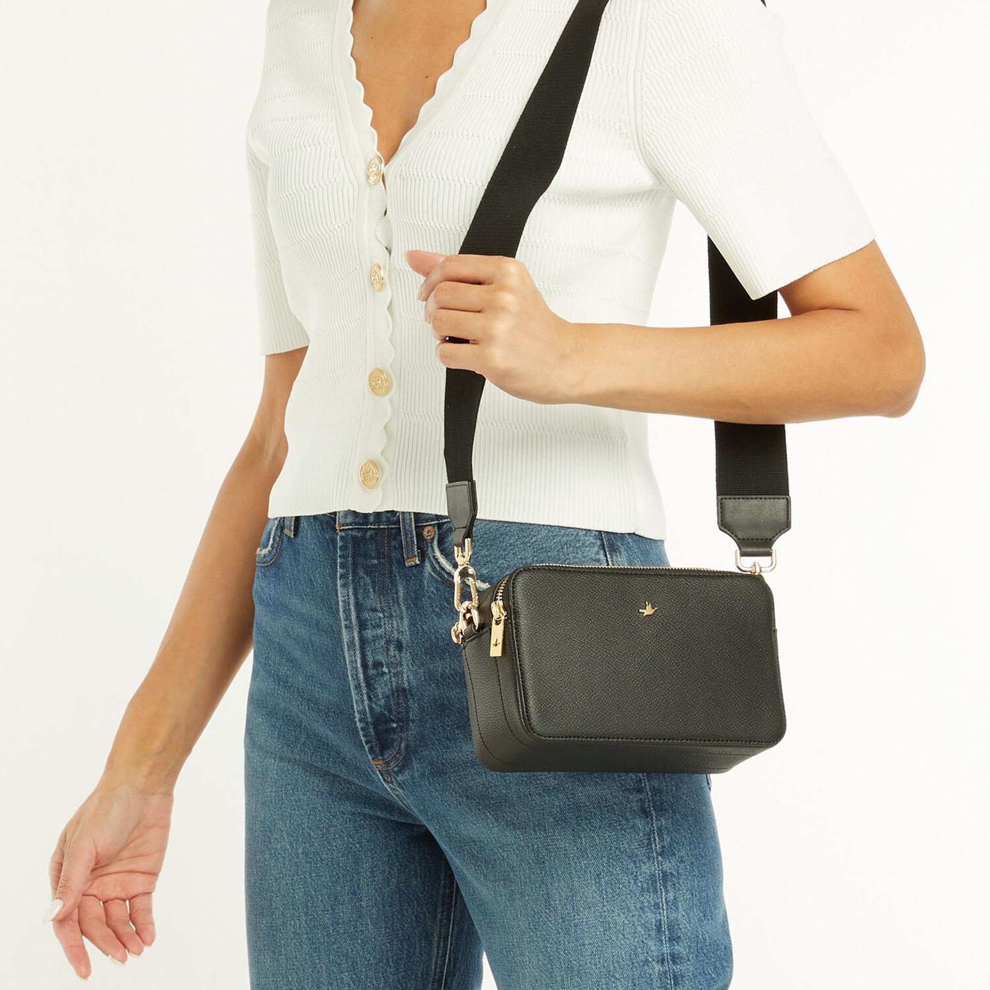 Beymen Club Kadın Picollo Camera Siyah Çapraz Çanta