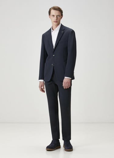  Beymen Club Erkek Lacivert Örme Blazer