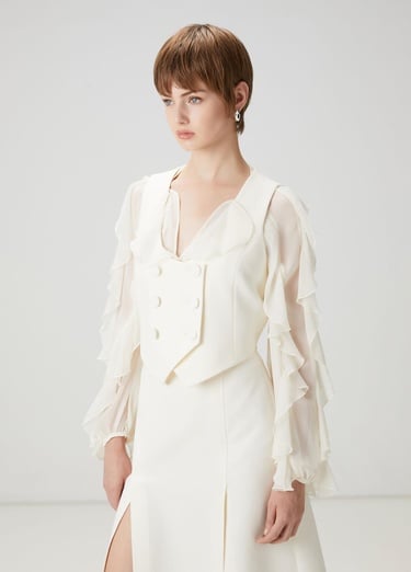  Beymen Club Kadın Ekru Yelek