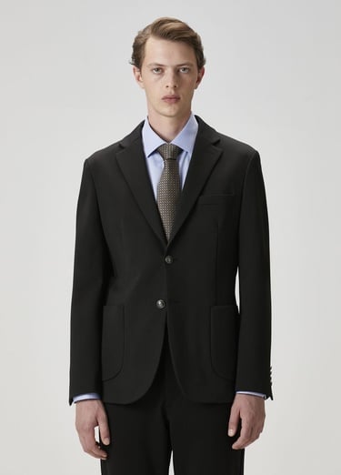  Beymen Club Erkek Siyah Örme Blazer