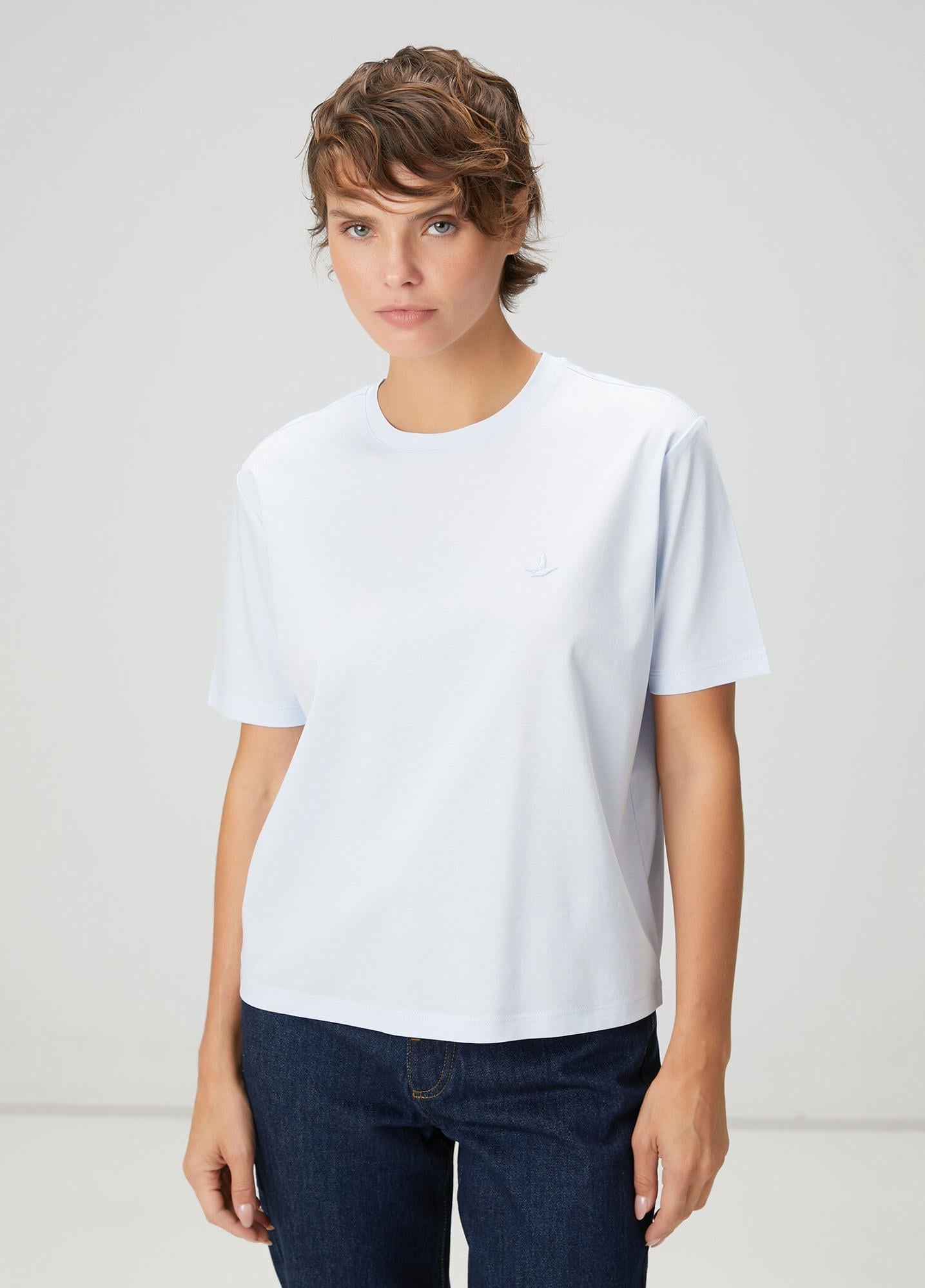  Beymen Club Kadın Açık Mavi T-shirt