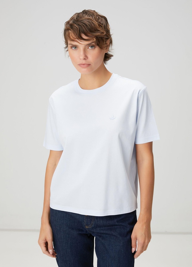  Beymen Club Kadın Açık Mavi T-shirt