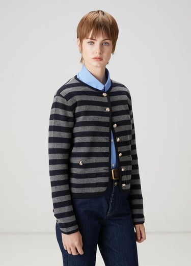  Beymen Club Kadın Çizgili Triko