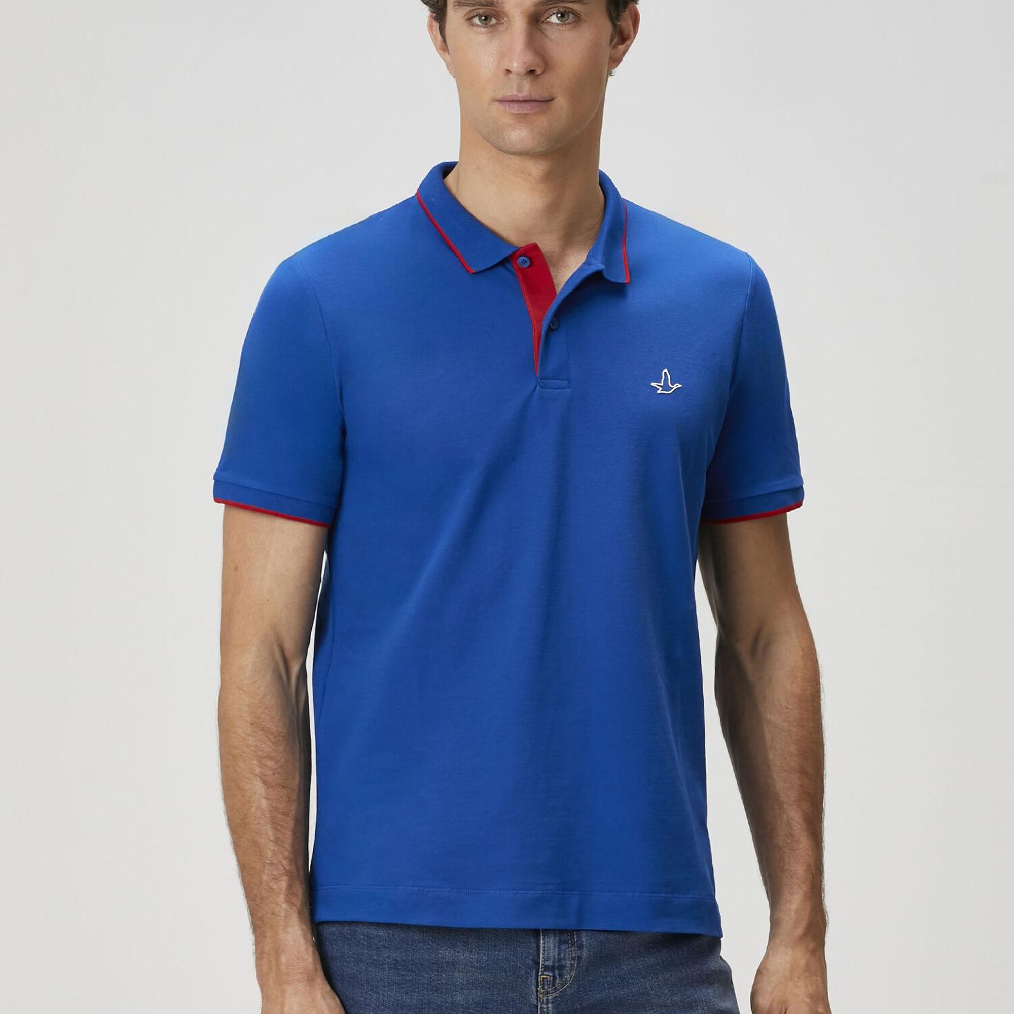 Beymen Club Erkek X Anadolu Efes Mavi Polo Yaka T-shirt