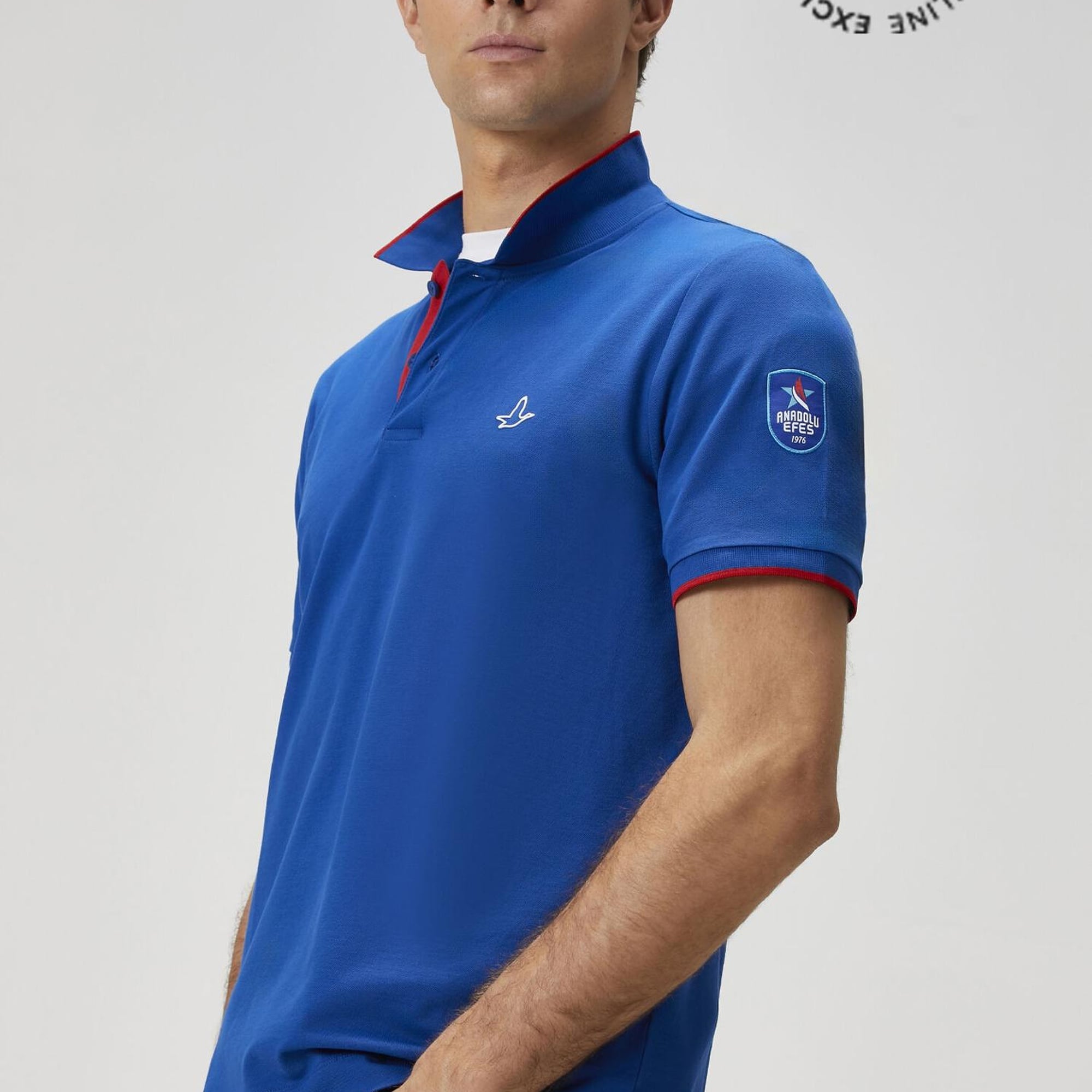 Beymen Club Erkek X Anadolu Efes Mavi Polo Yaka T-shirt
