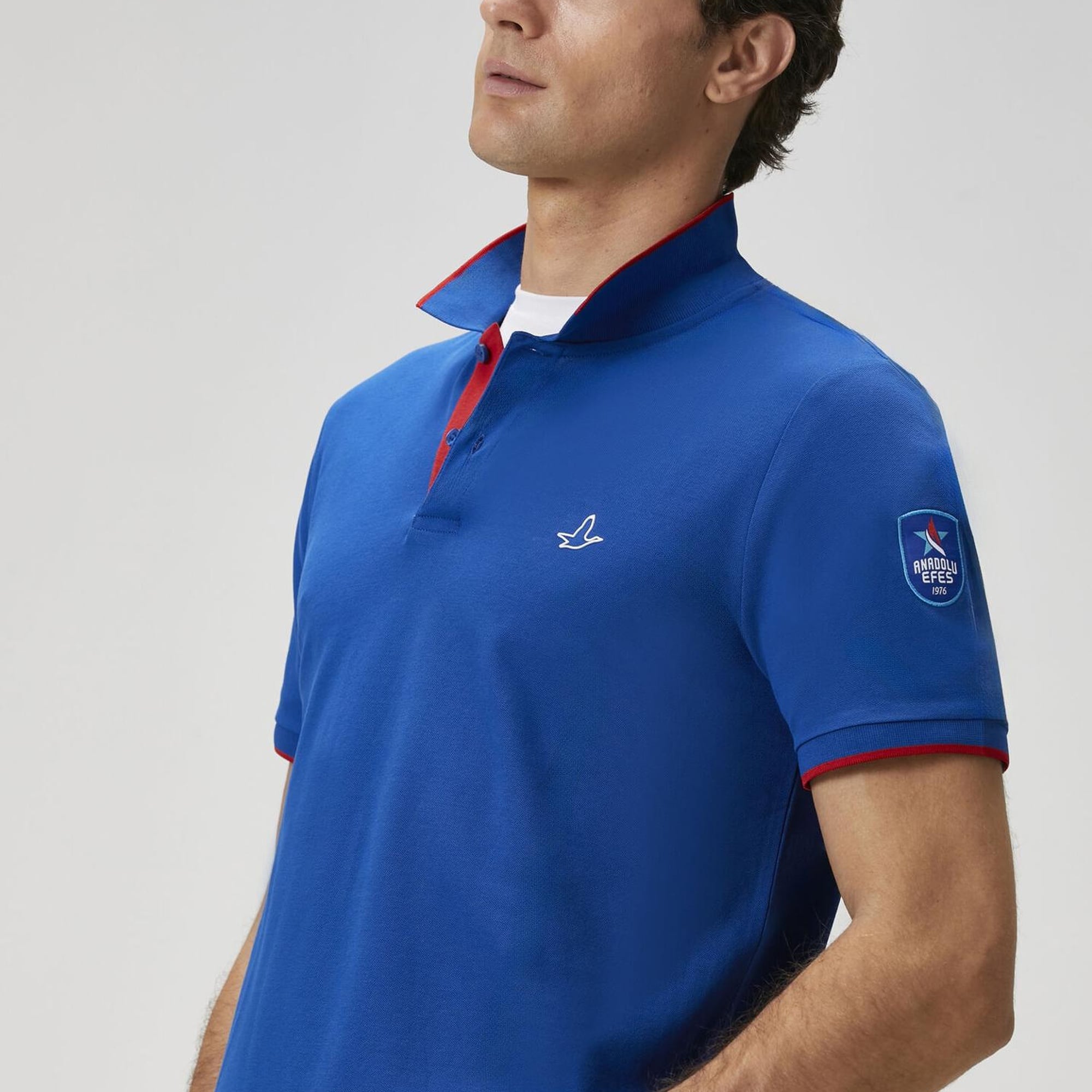 Beymen Club Erkek X Anadolu Efes Mavi Polo Yaka T-shirt