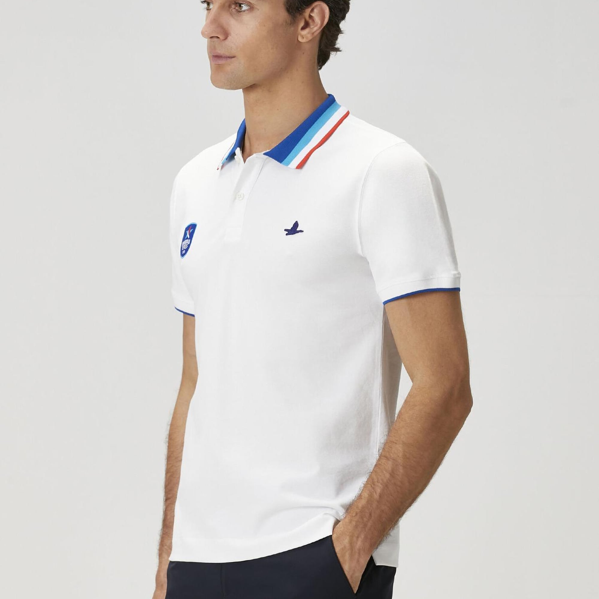 Beymen Club Erkek X Anadolu Efes Beyaz Polo Yaka T-shirt