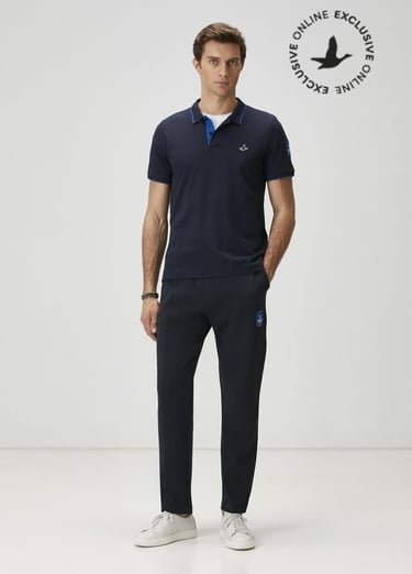  Beymen Club Erkek x Anadolu Efes Lacivert Beli Kordonlu Eşofman Altı