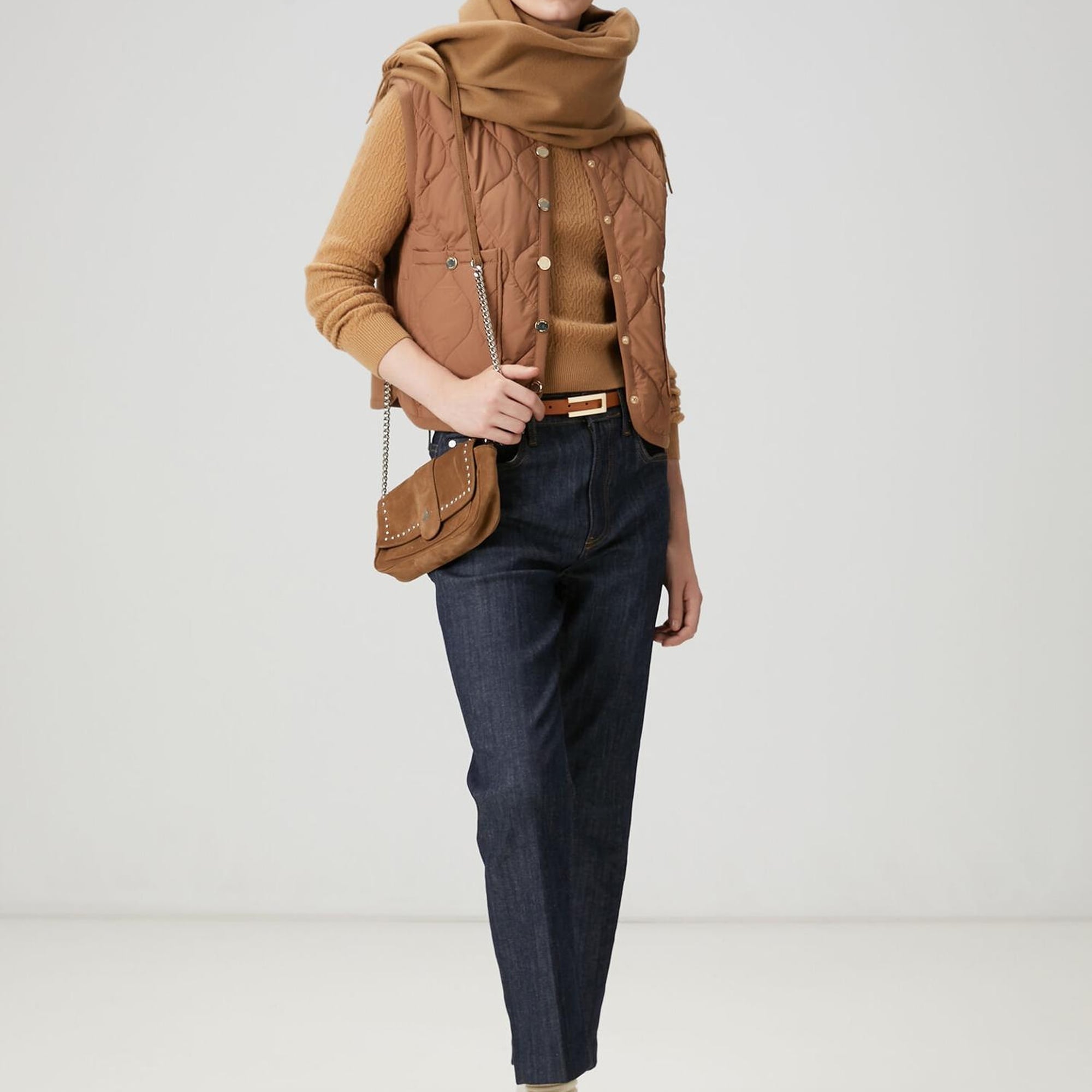 Beymen Club Kadın Camel Kapitoneli Bomber Yelek