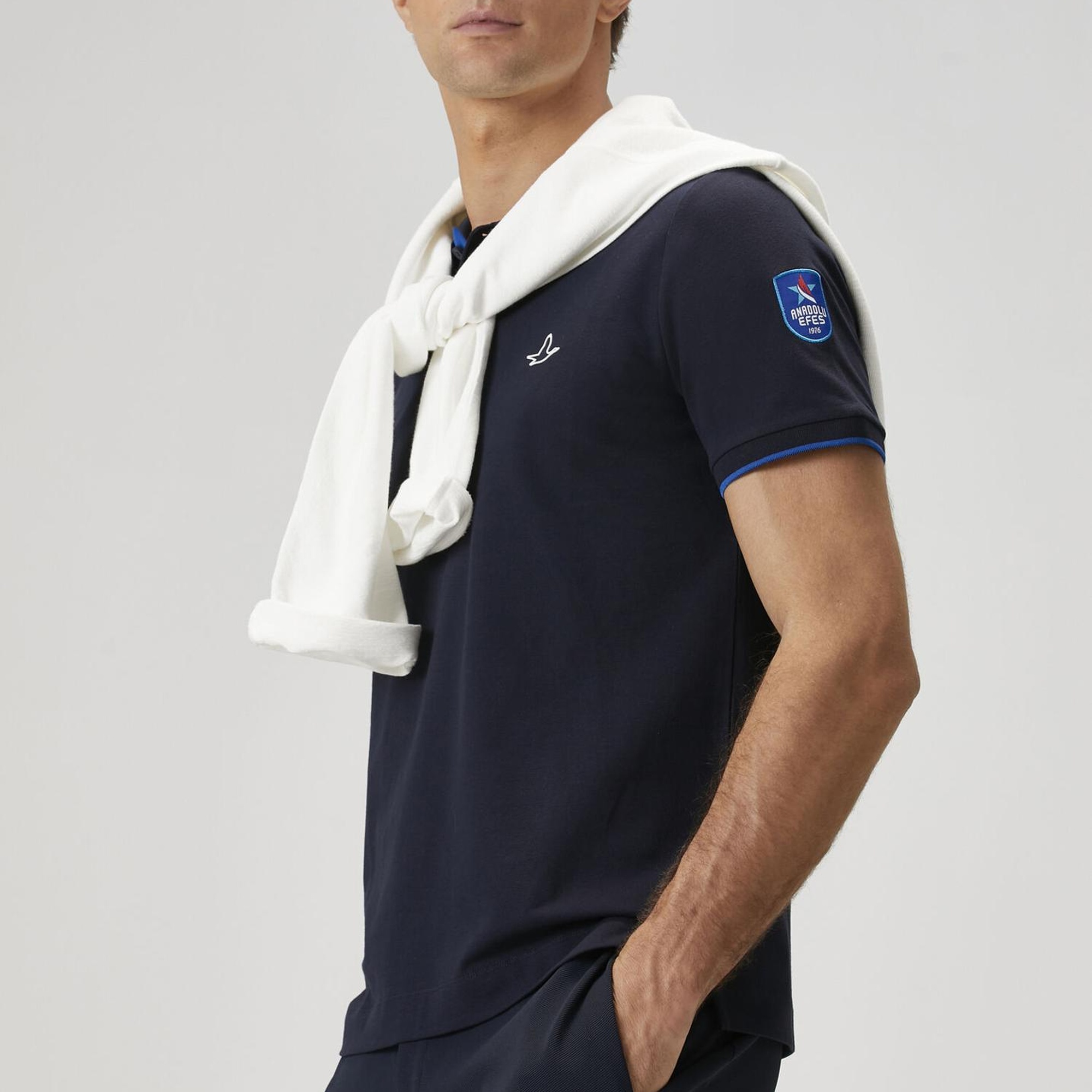 Beymen Club Erkek X Anadolu Efes Lacivert Polo Yaka T-shirt