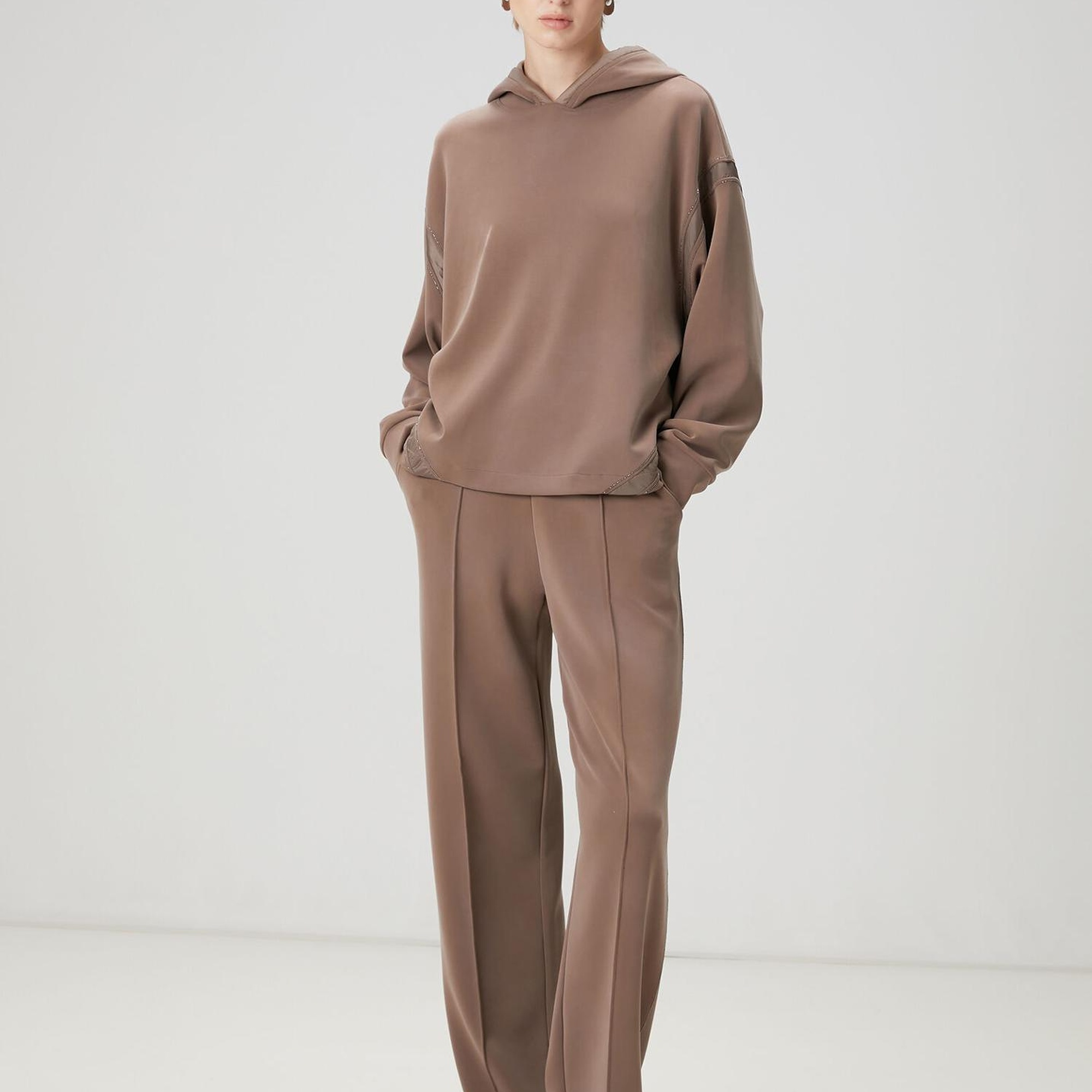 Beymen Club Kadın Vizon Zincir Detaylı Eşofman Altı