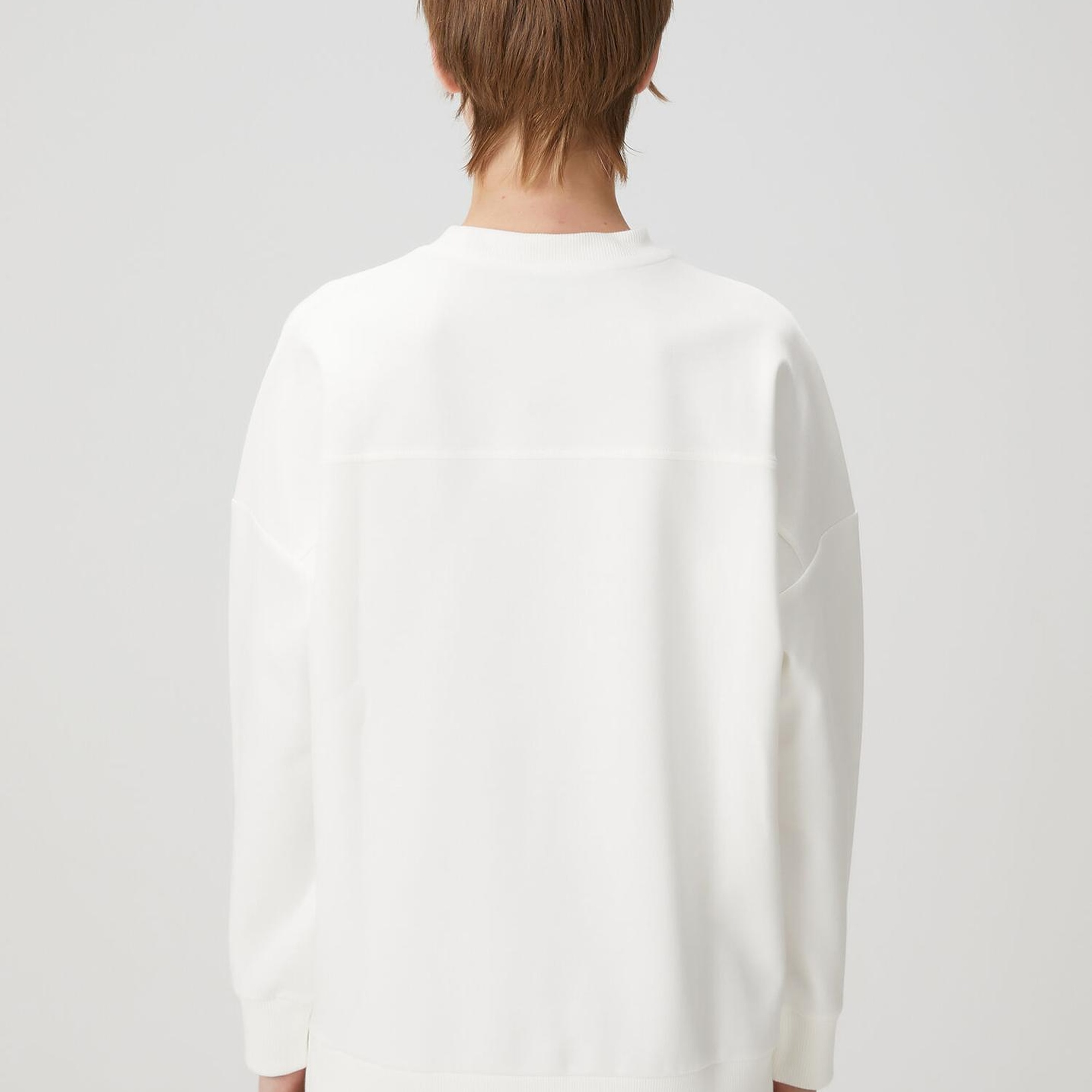 Beymen Club Kadın Beyaz Logo Nakışlı Sweatshirt