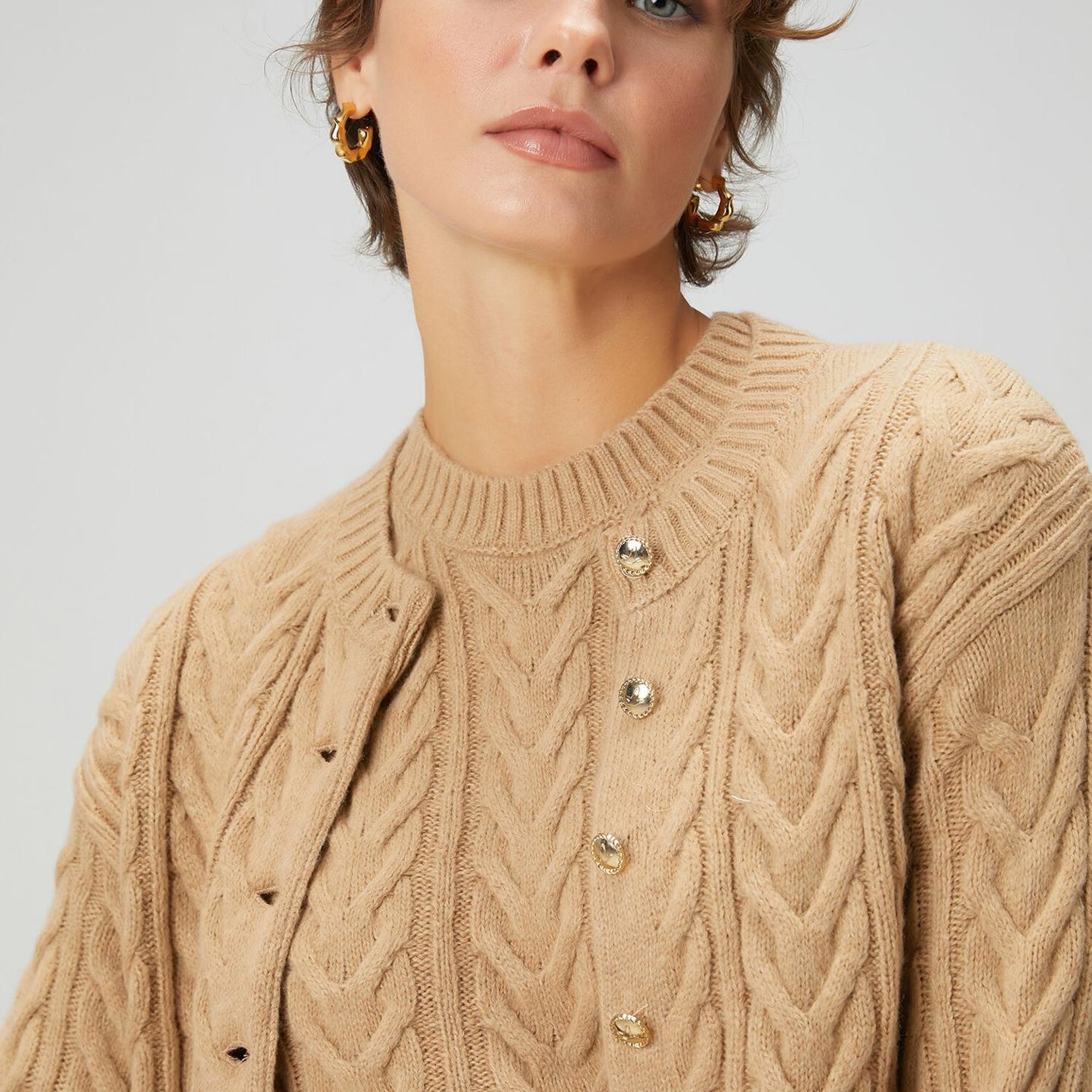 Beymen Club Kadın Camel Balıksırtı Örgü Süveter