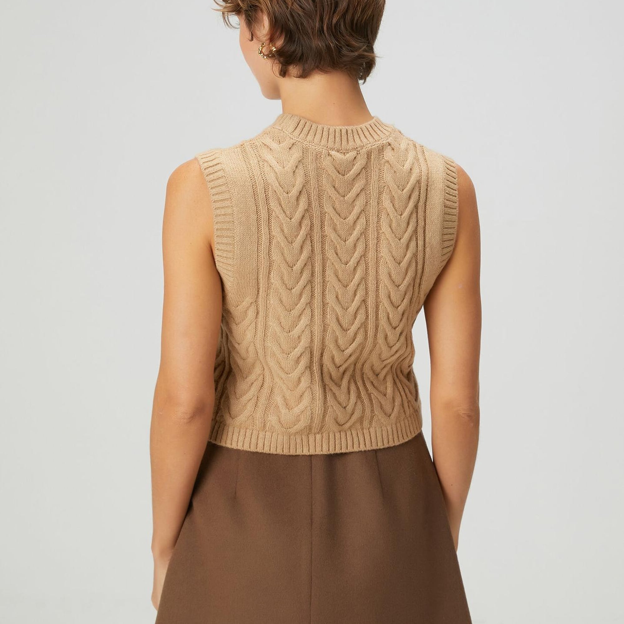 Beymen Club Kadın Camel Balıksırtı Örgü Süveter