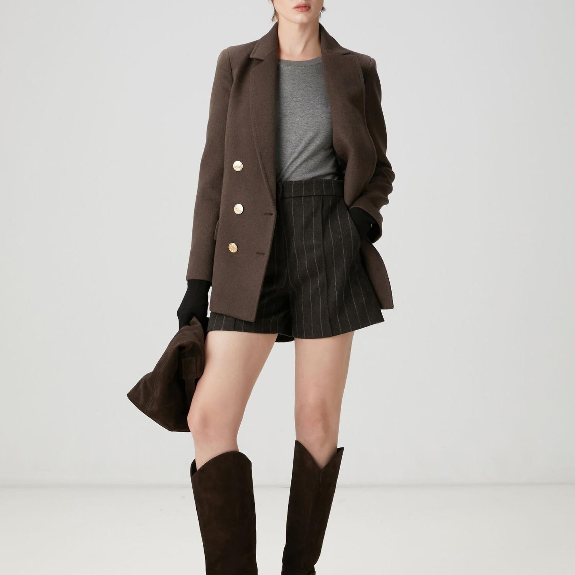 Beymen Club Kadın Gri T-shirt